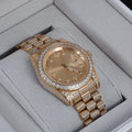 GUU Iced Watch Gold Dial in Gold