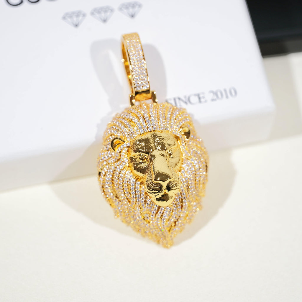 GUU Premium Iced Lion Pendant