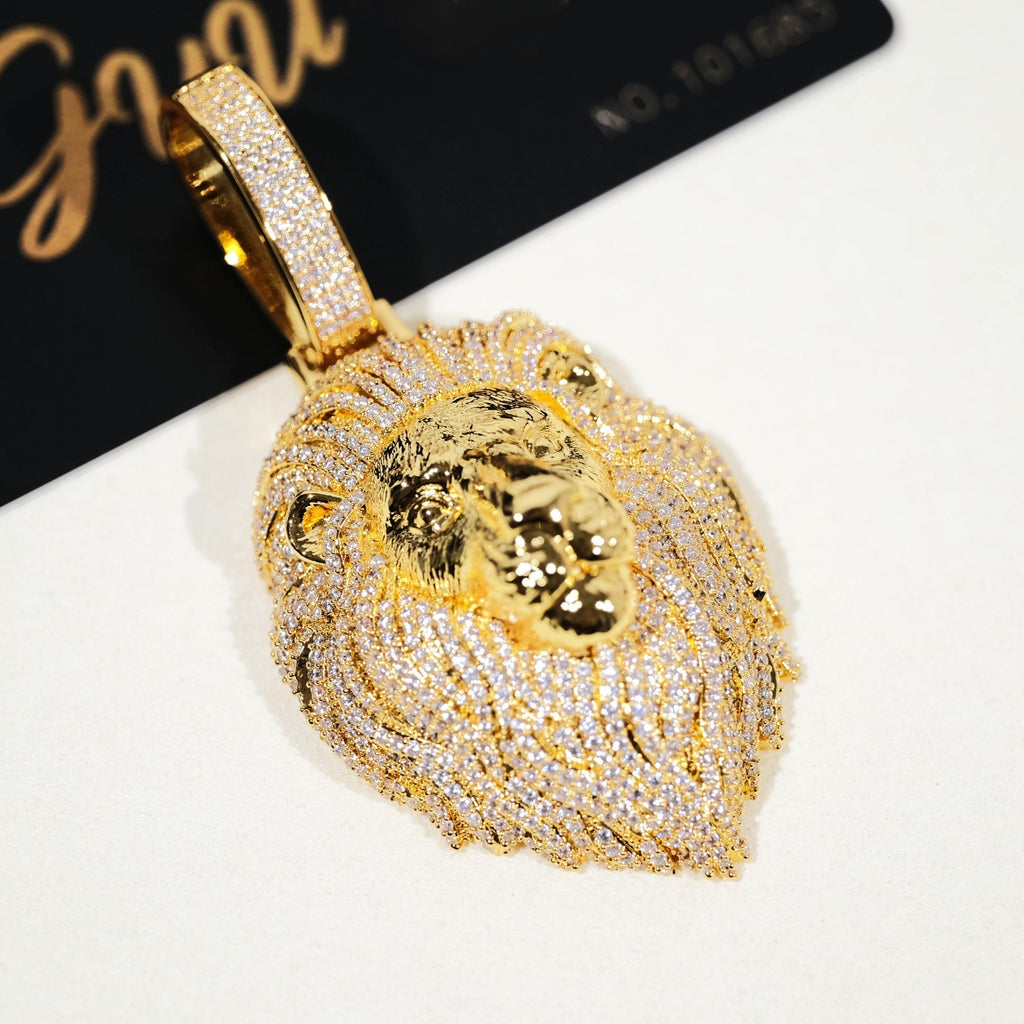GUU Premium Iced Lion Pendant