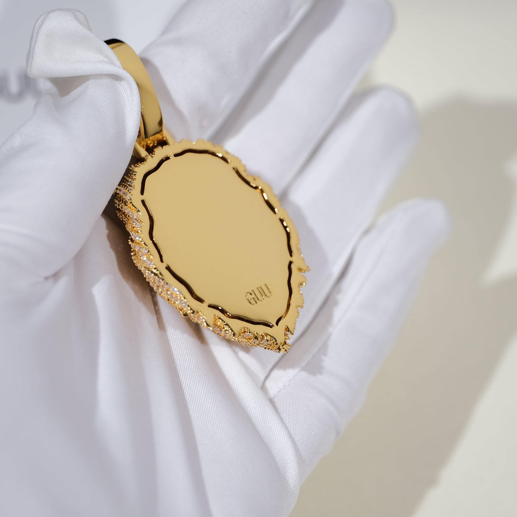 GUU Premium Iced Lion Pendant