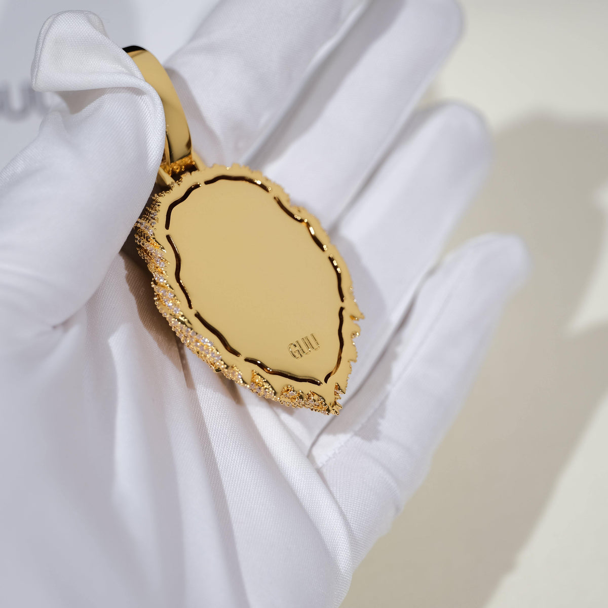 GUU Premium Iced Lion Pendant