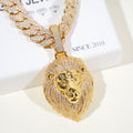 GUU Premium Iced Lion Pendant