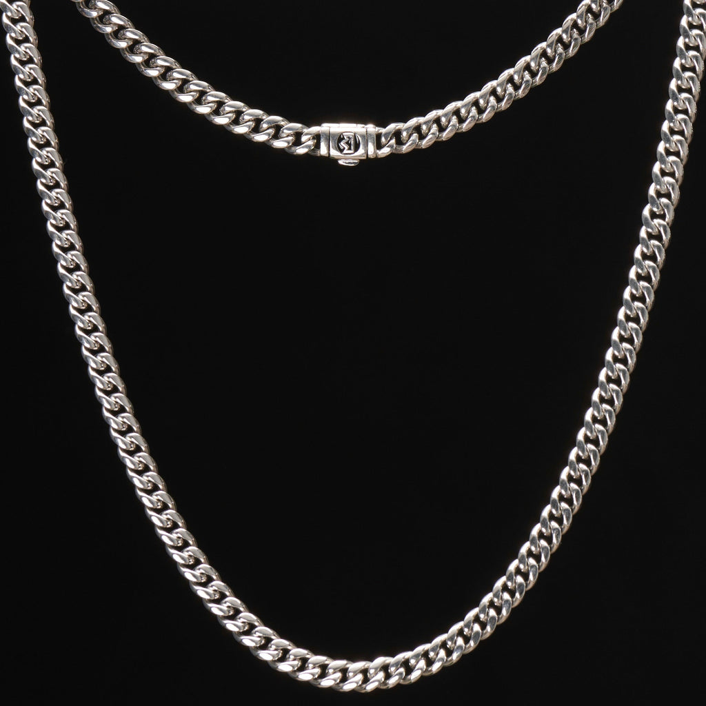 "Unbreakable" Cuban (Silver) 6mm