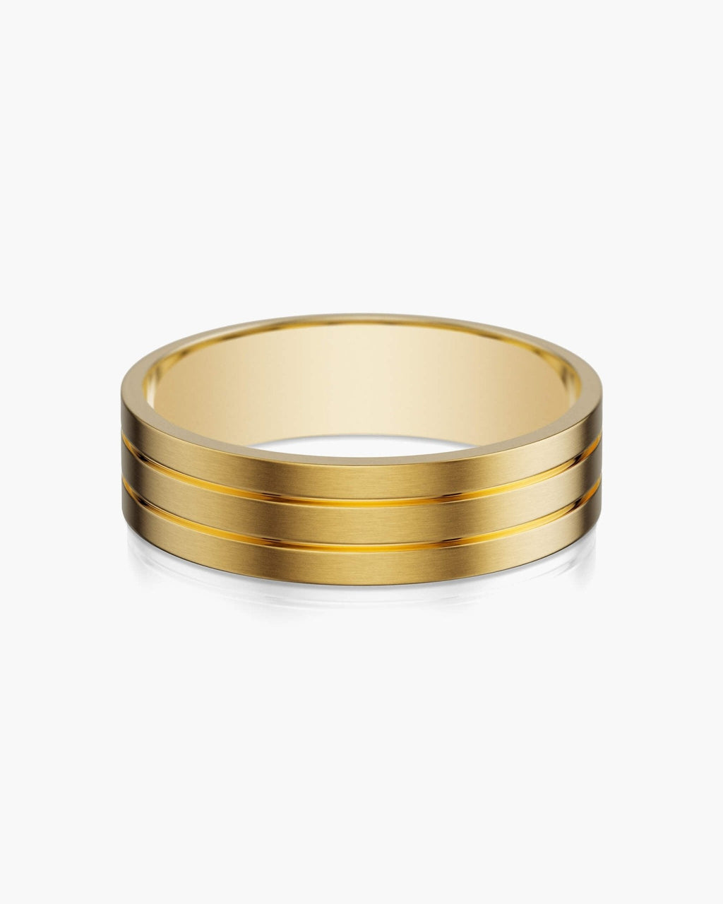 Double Ridge Band 7mm