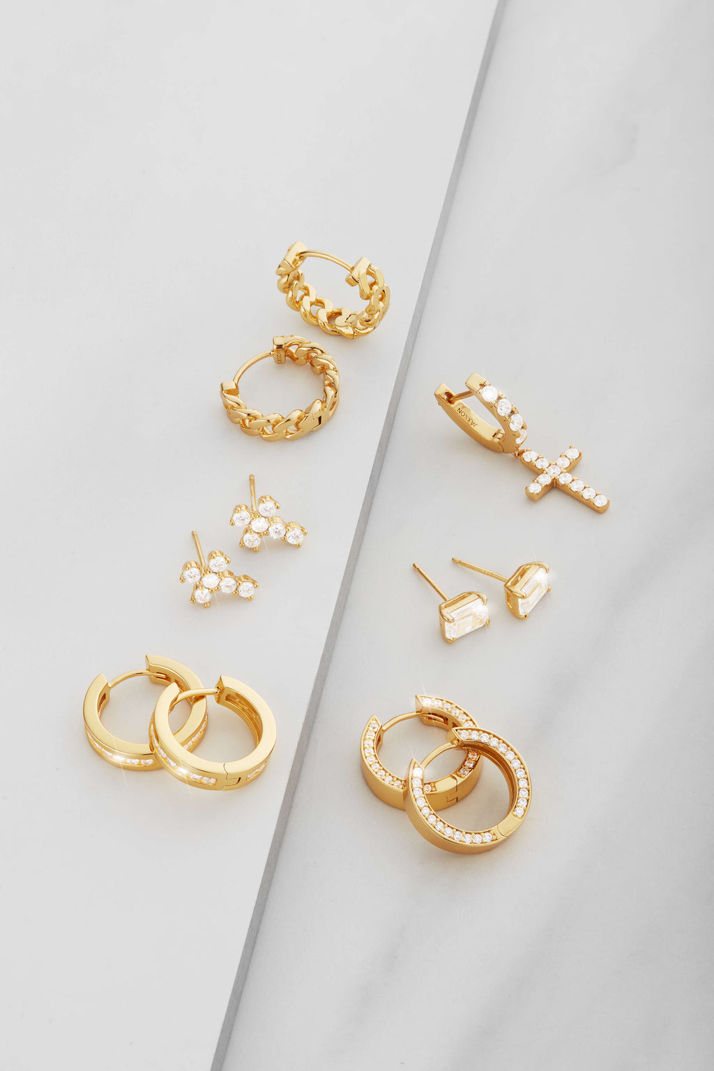 Cross Stud Earrings