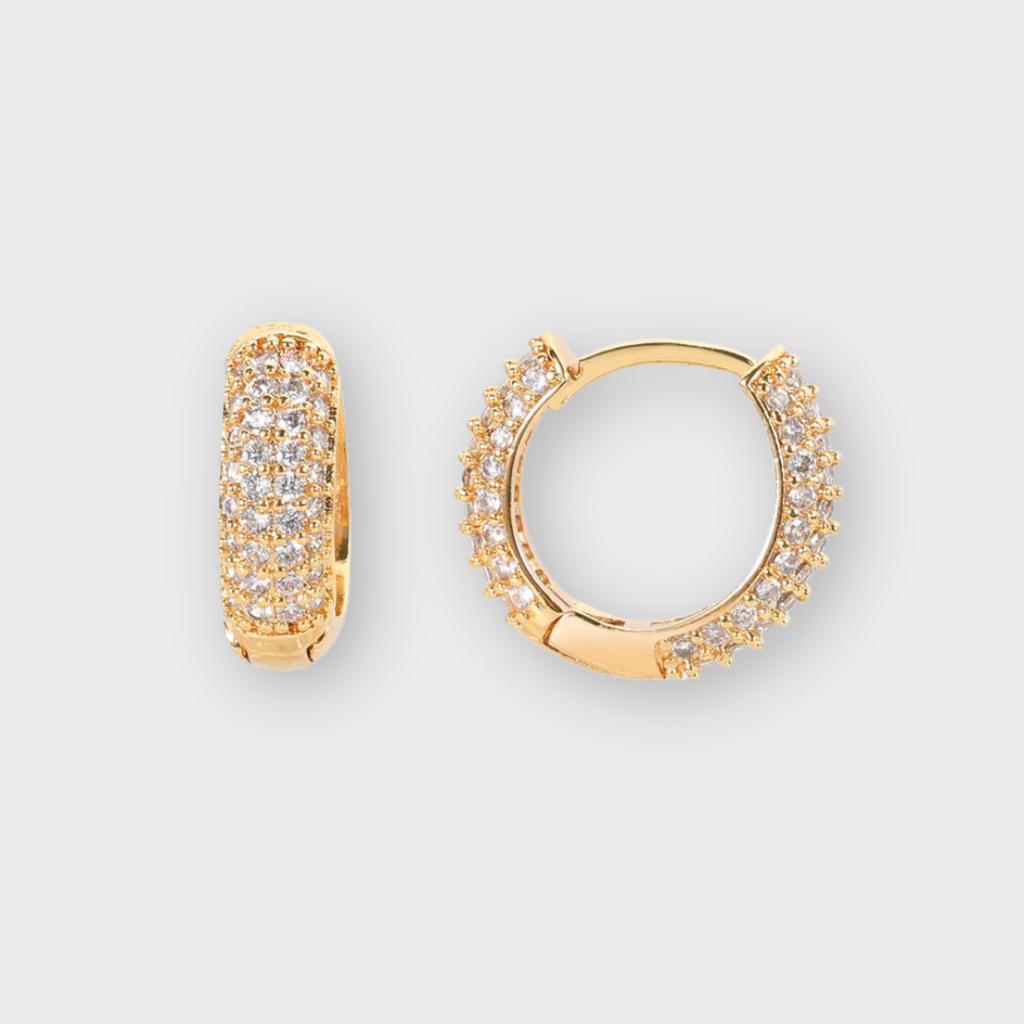 Eternity Earrings (Gold)