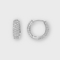 Eternity Earrings (Silver)