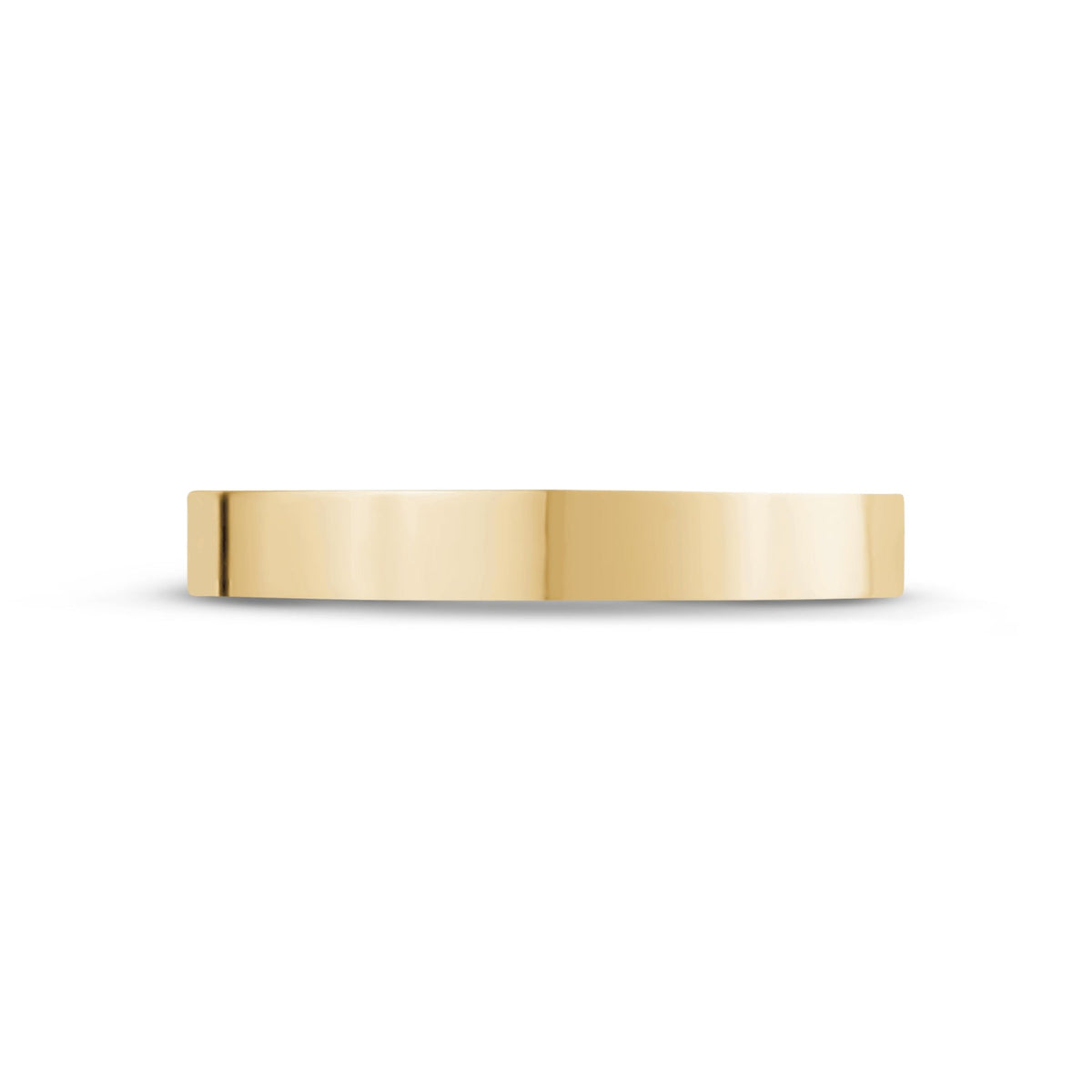 3mm Flat Wedding Band