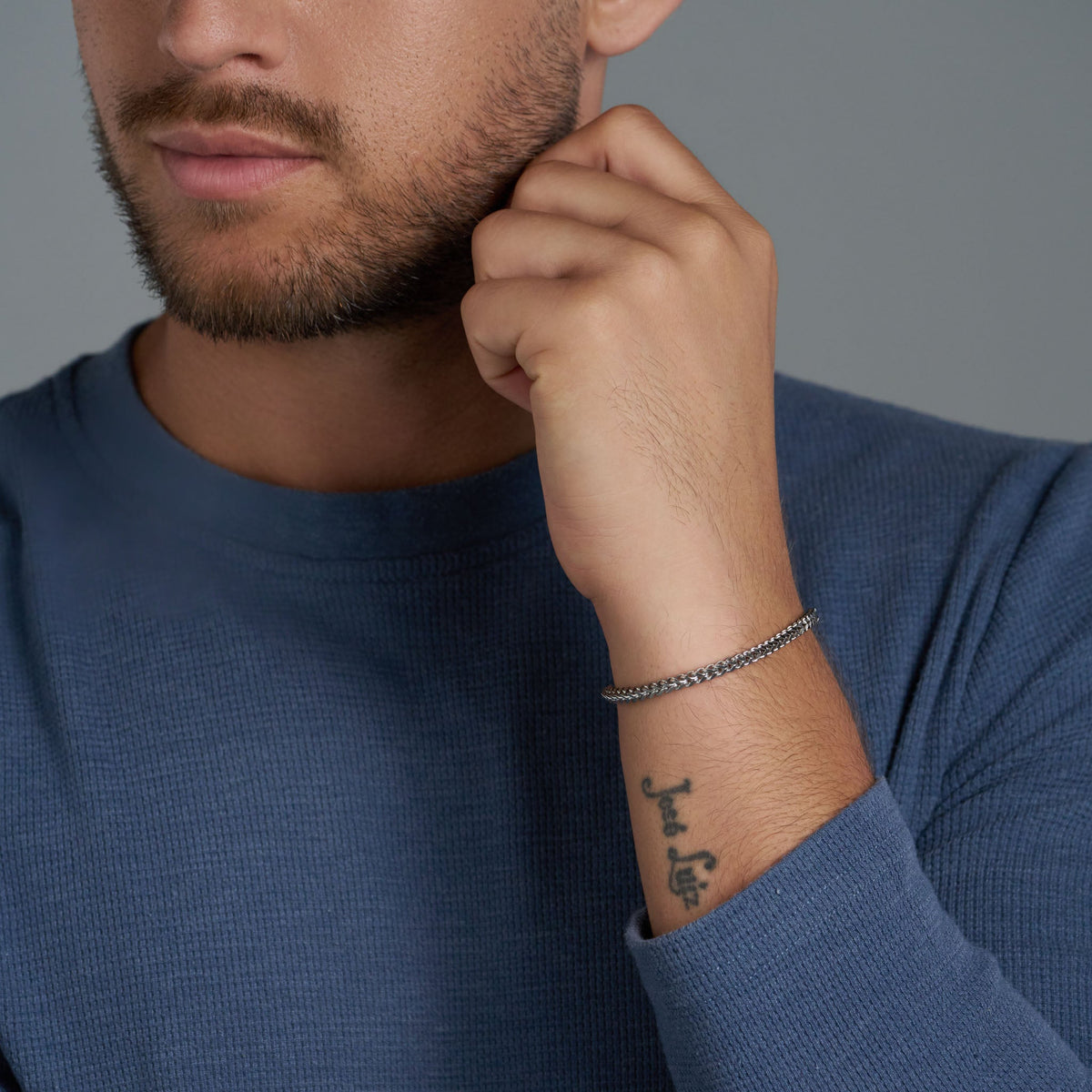 Franco Bracelet (Silver) - 3mm