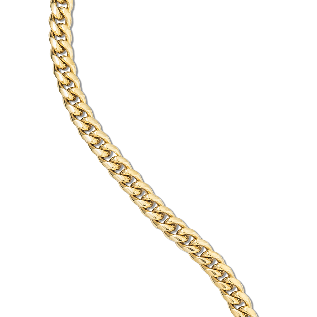 GLD Miami Cuban Chain in Yellow Gold - 5mm