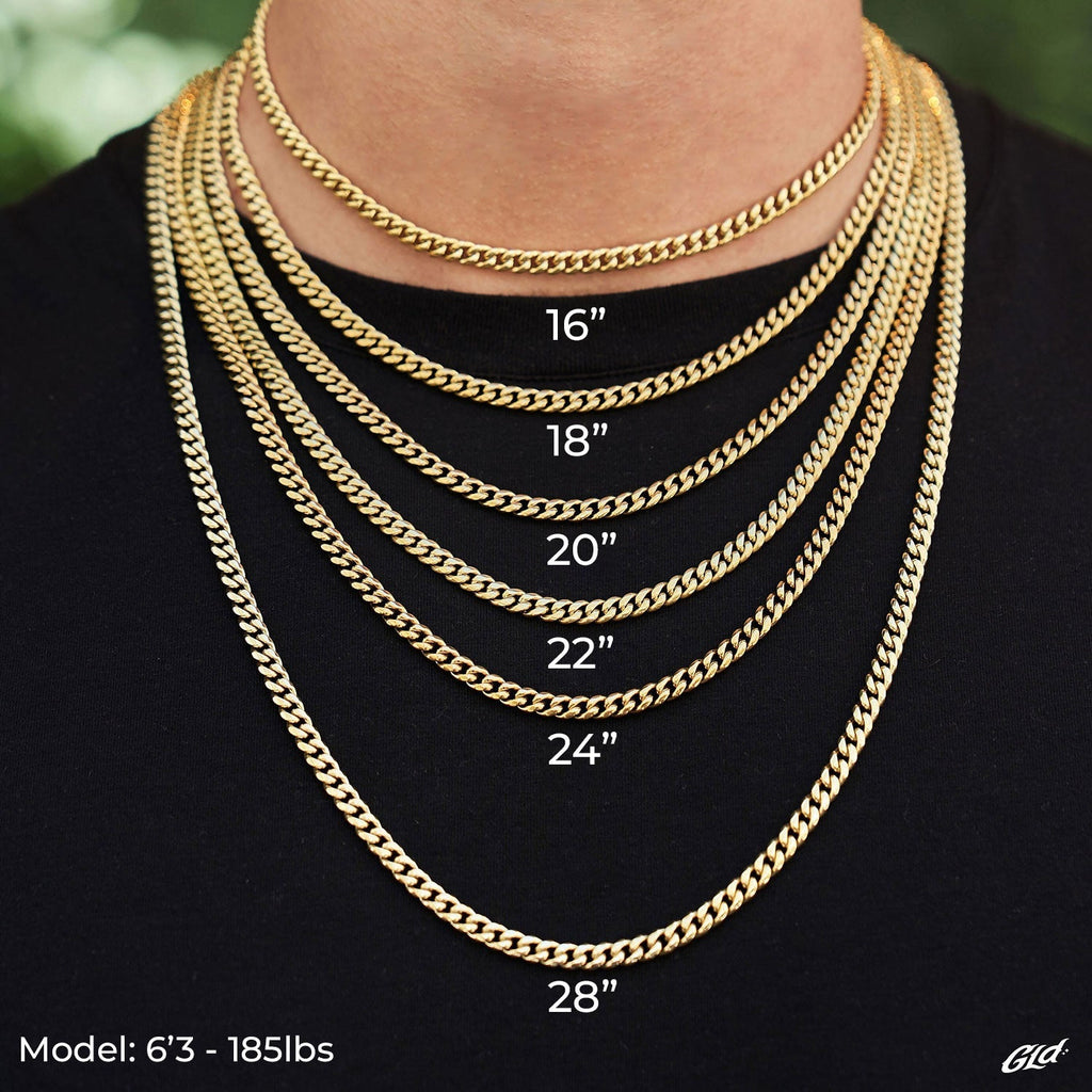Micro Valentina Chain in White Gold