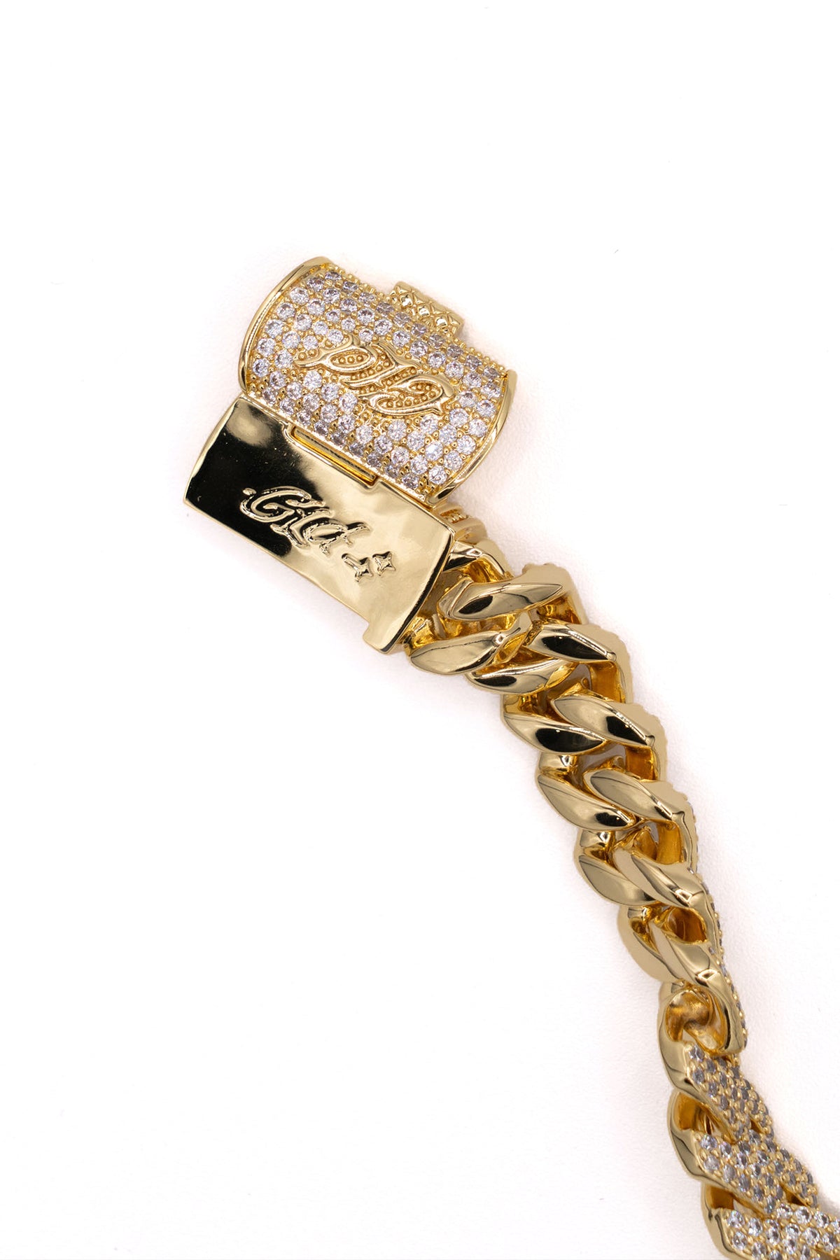 Nordstrom- Diamond Prong Link Bracelet in Yellow Gold - 12mm