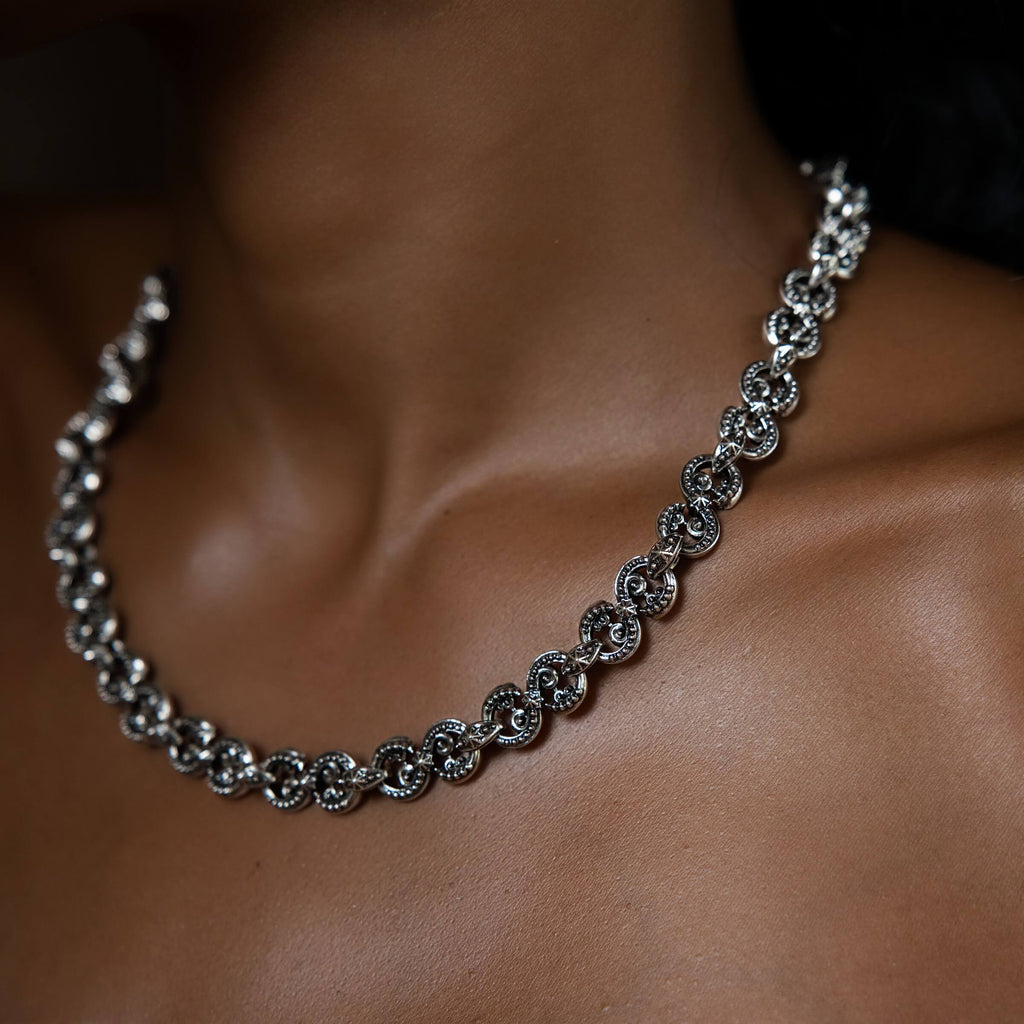 Adora Link Necklace + Bracelet Bundle