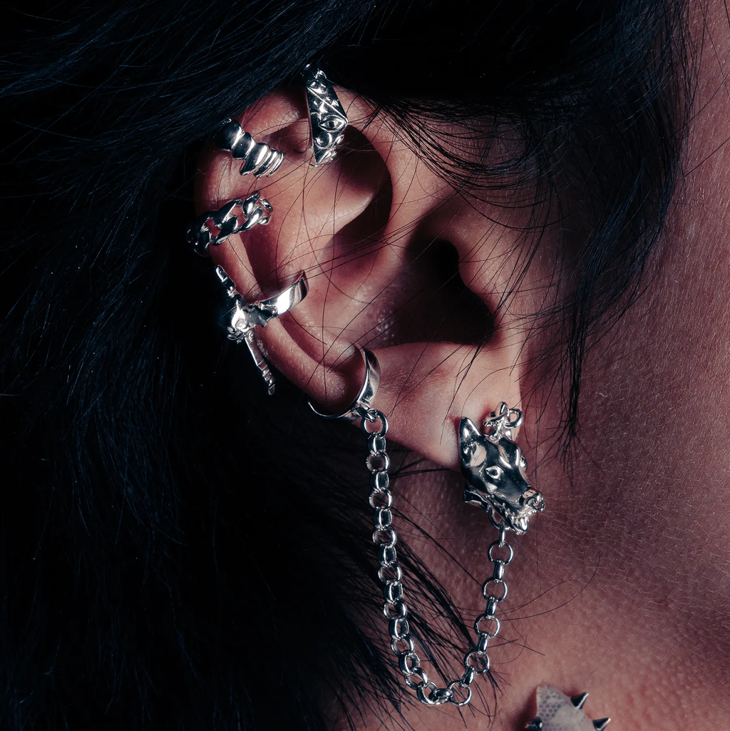 HELLHOUND EARRING + CUFF