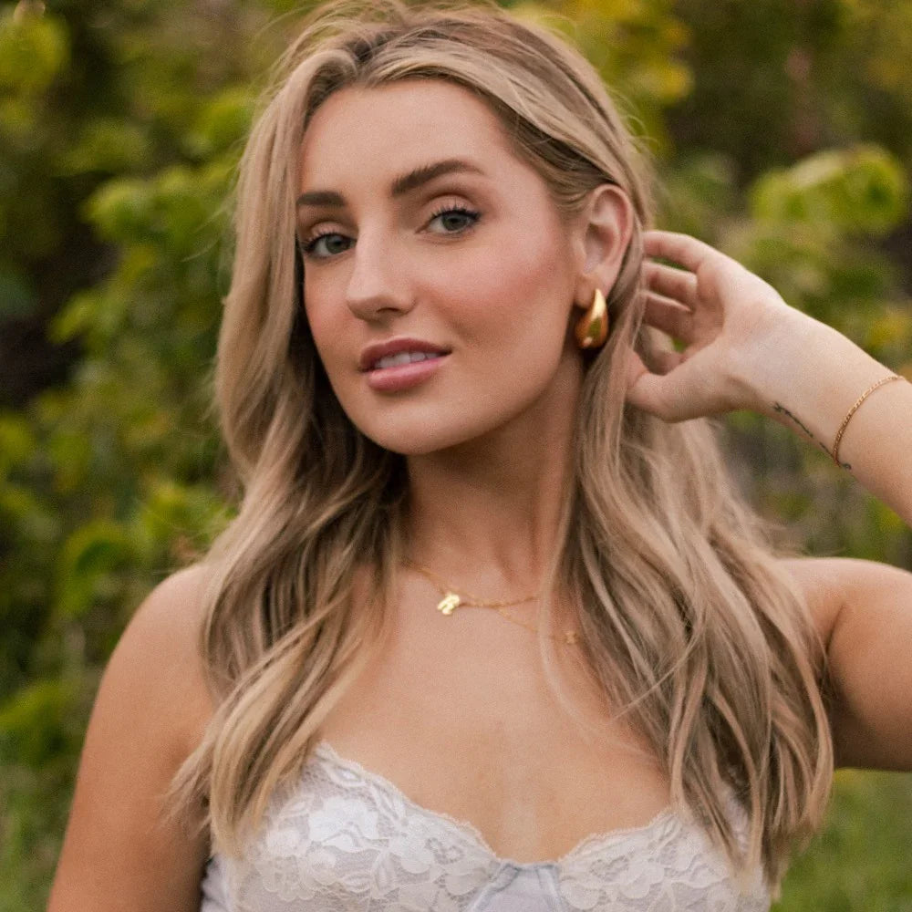 Drop Stud Earrings