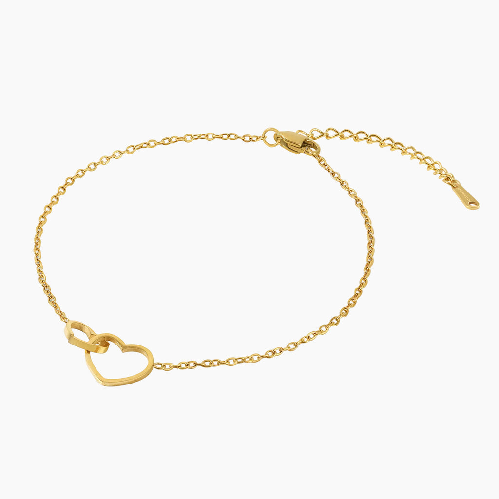 Heart Link Anklet