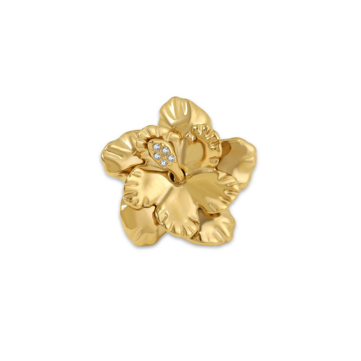 Hibiscus Petal Ring