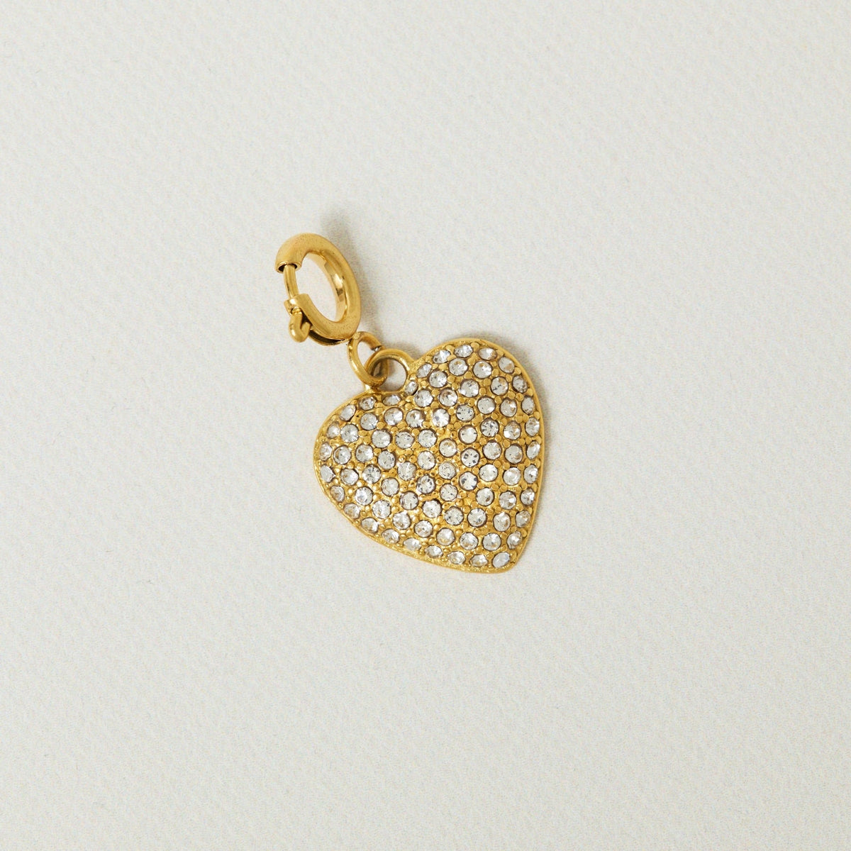 Iced Bubble Heart Charm