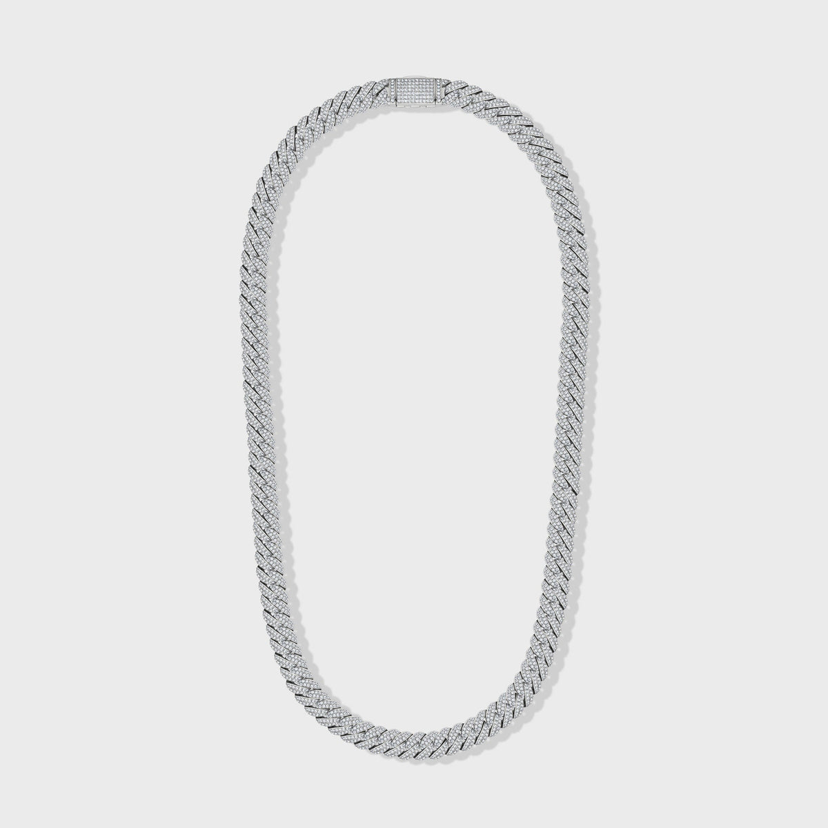 Iced Cuban Chain (Silver) - 10mm
