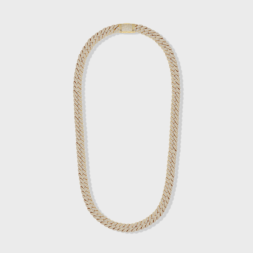 Iced Cuban Chain (Gold) - 10mm
