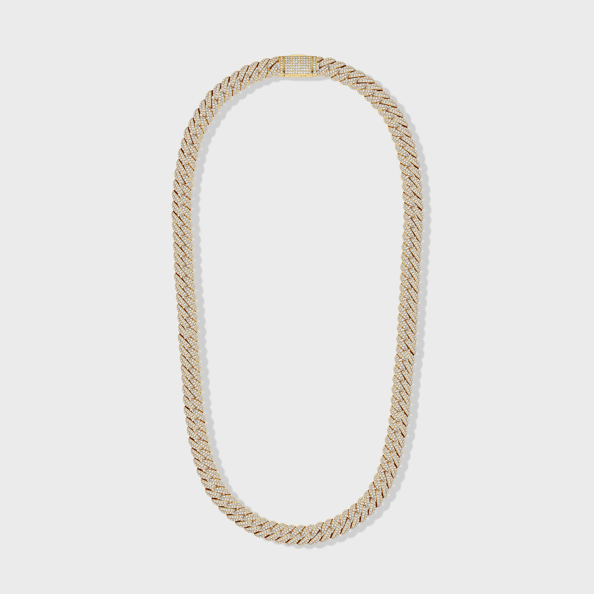 Iced Cuban Chain (Gold) - 10mm