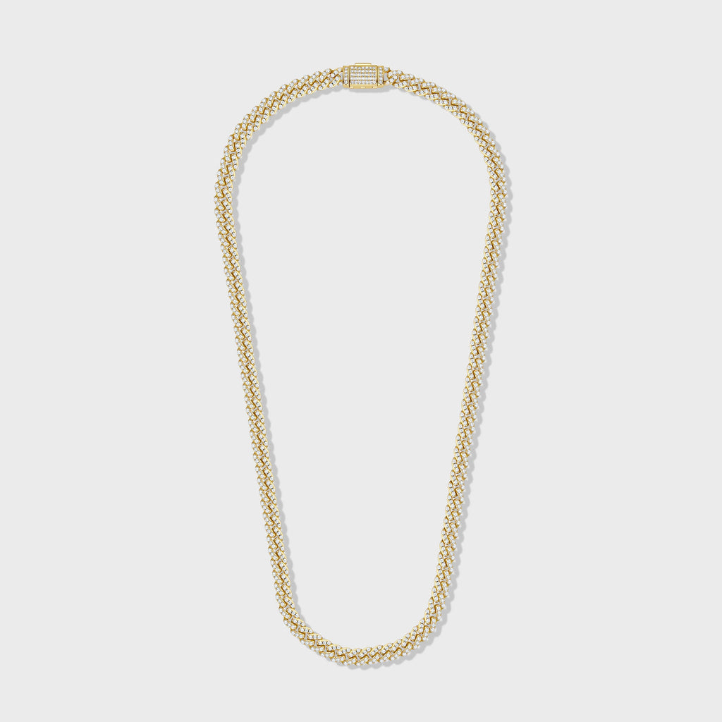 Iced Cuban Chain (Gold) - 8mm