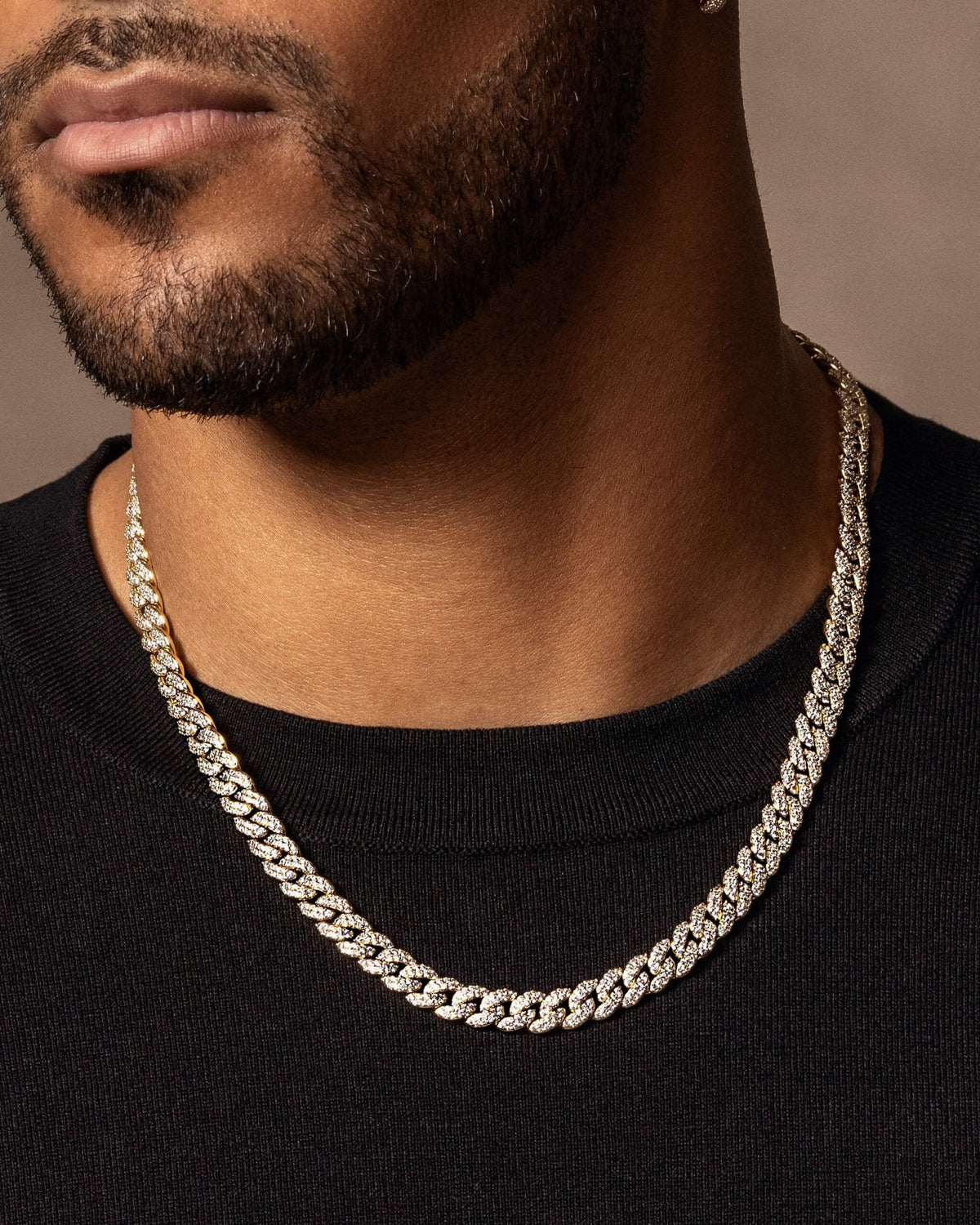 Iced Out Cuban Link Chain 8mm