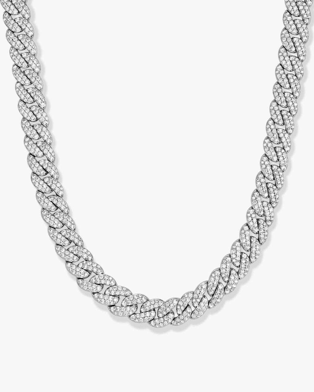 Iced Out Cuban Link Chain 8mm