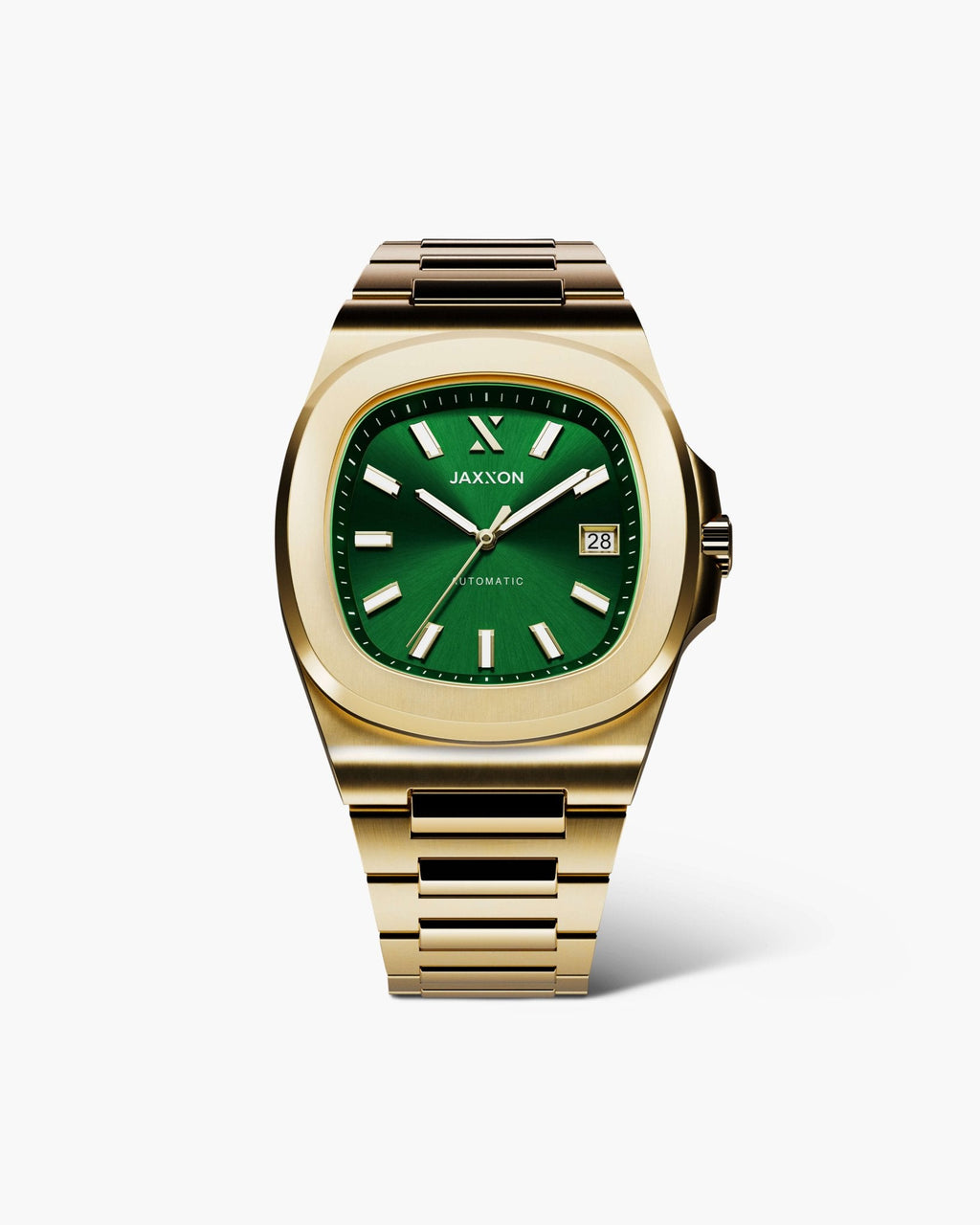 JX1 Automatic Watch + Cuban Set 8mm