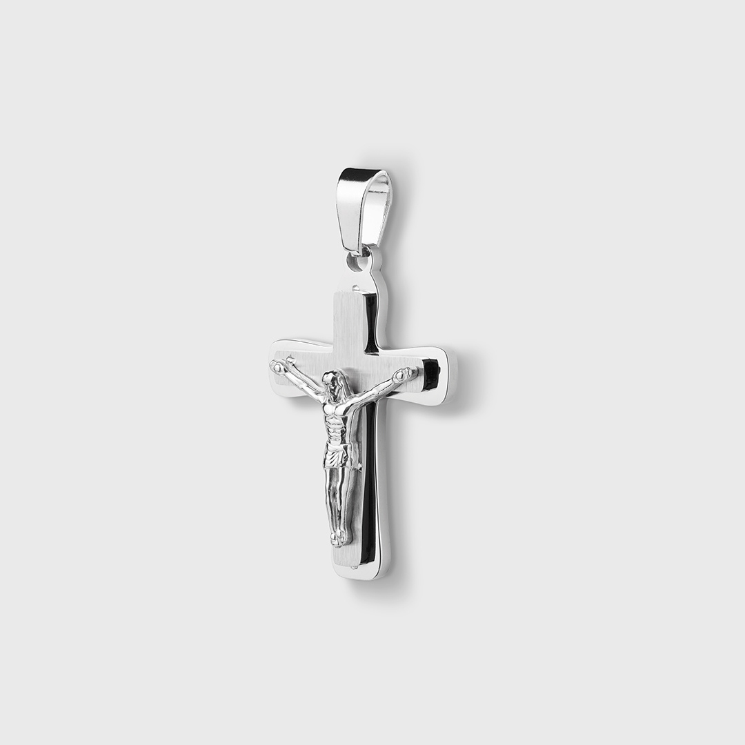 Jesus Cross Pendant (Silver)