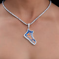 New York Knicks Official NBA Sneaker Pendant