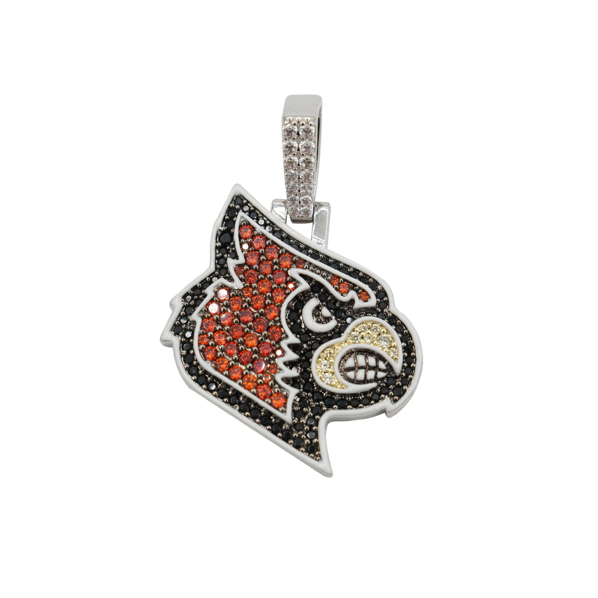 Louisville Cardinals in White Gold