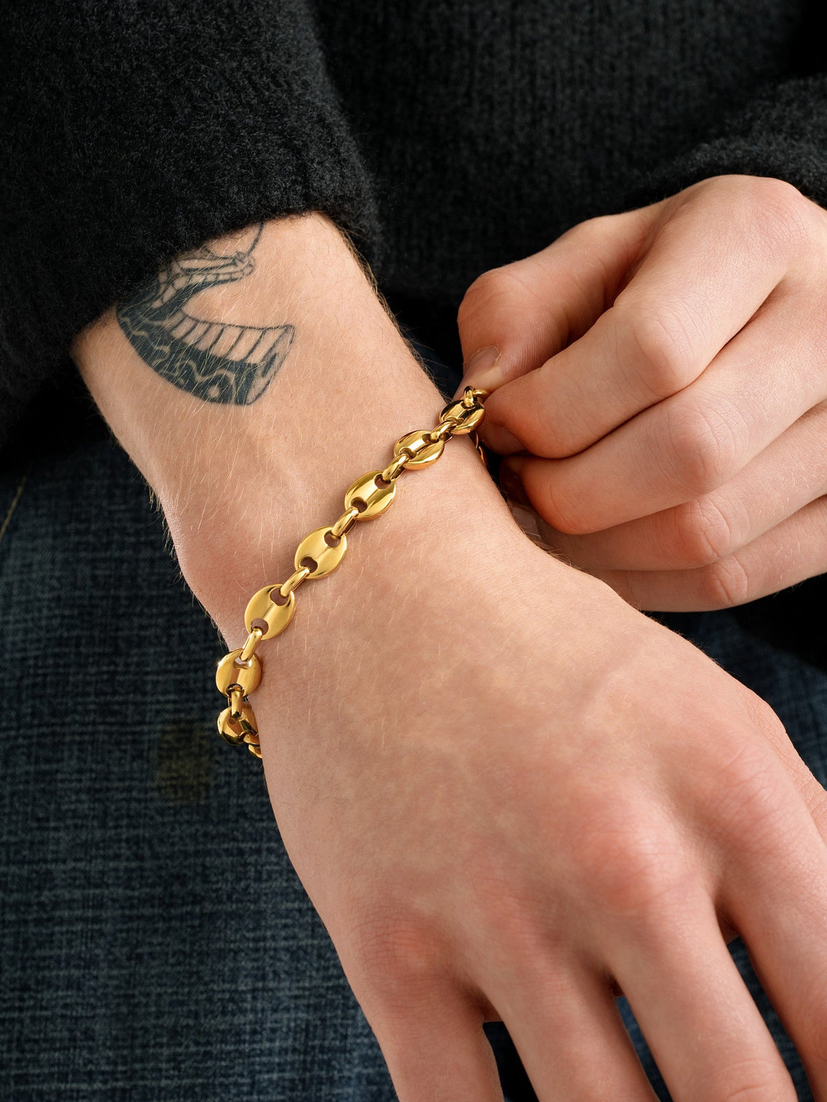 Puffed Mariner Bracelet