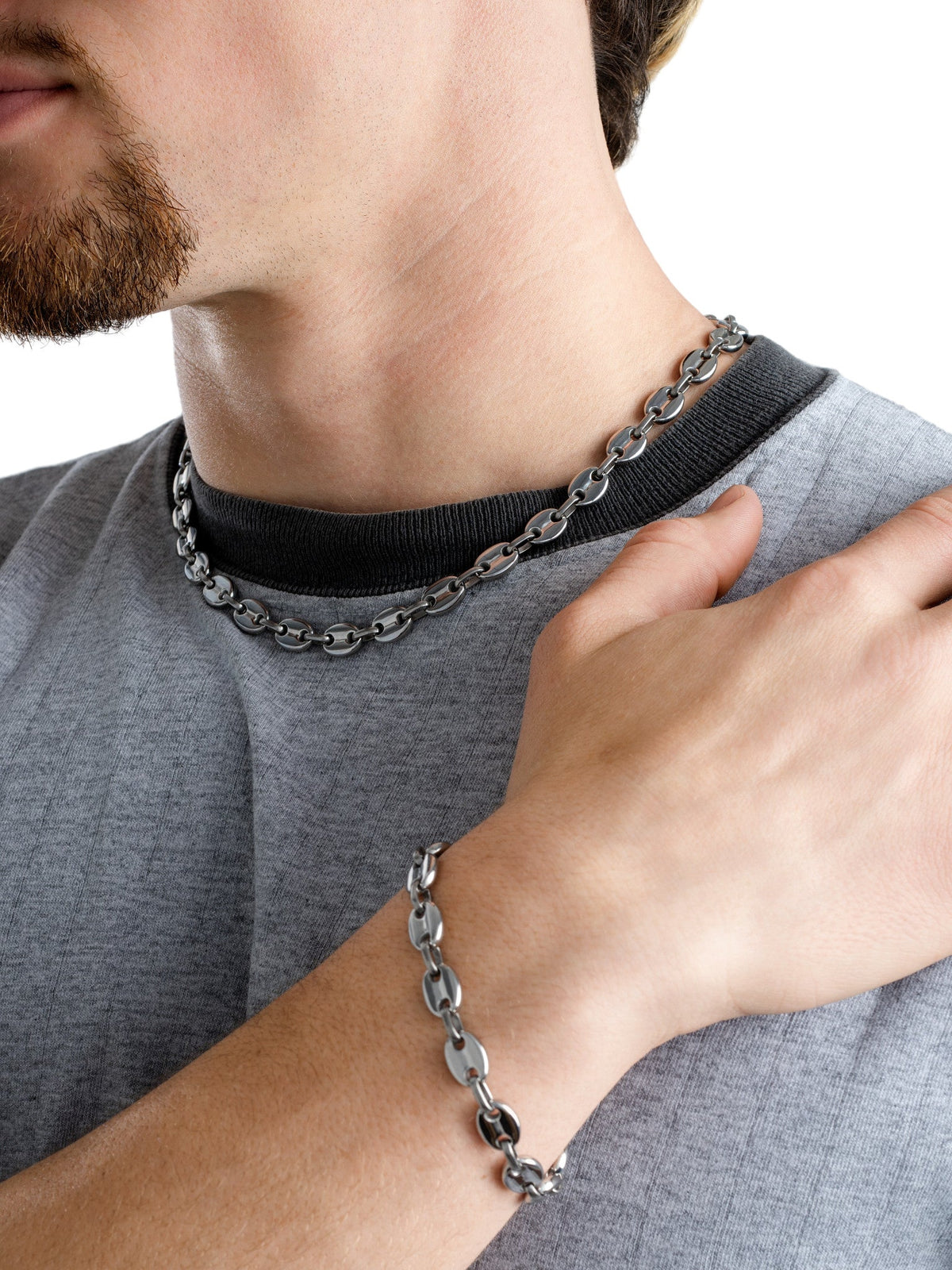 Puffed Mariner Set (Steel)