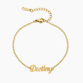 Custom Name Anklet