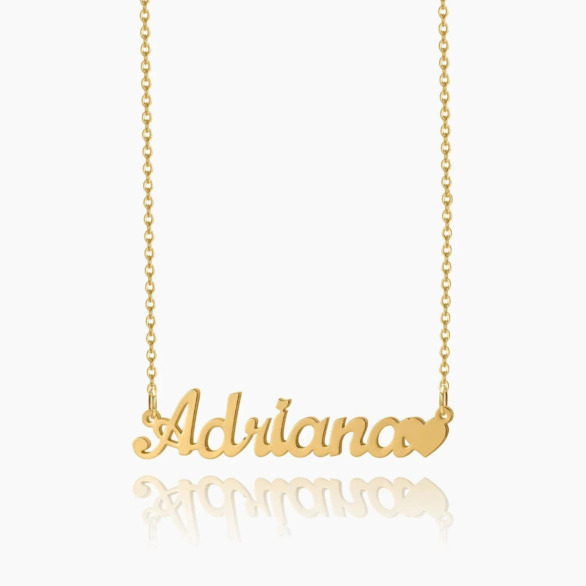 Name Heart Necklace