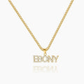 Iced Arial Name Chain