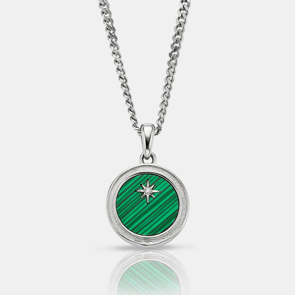 Malachite North Star (Silver)