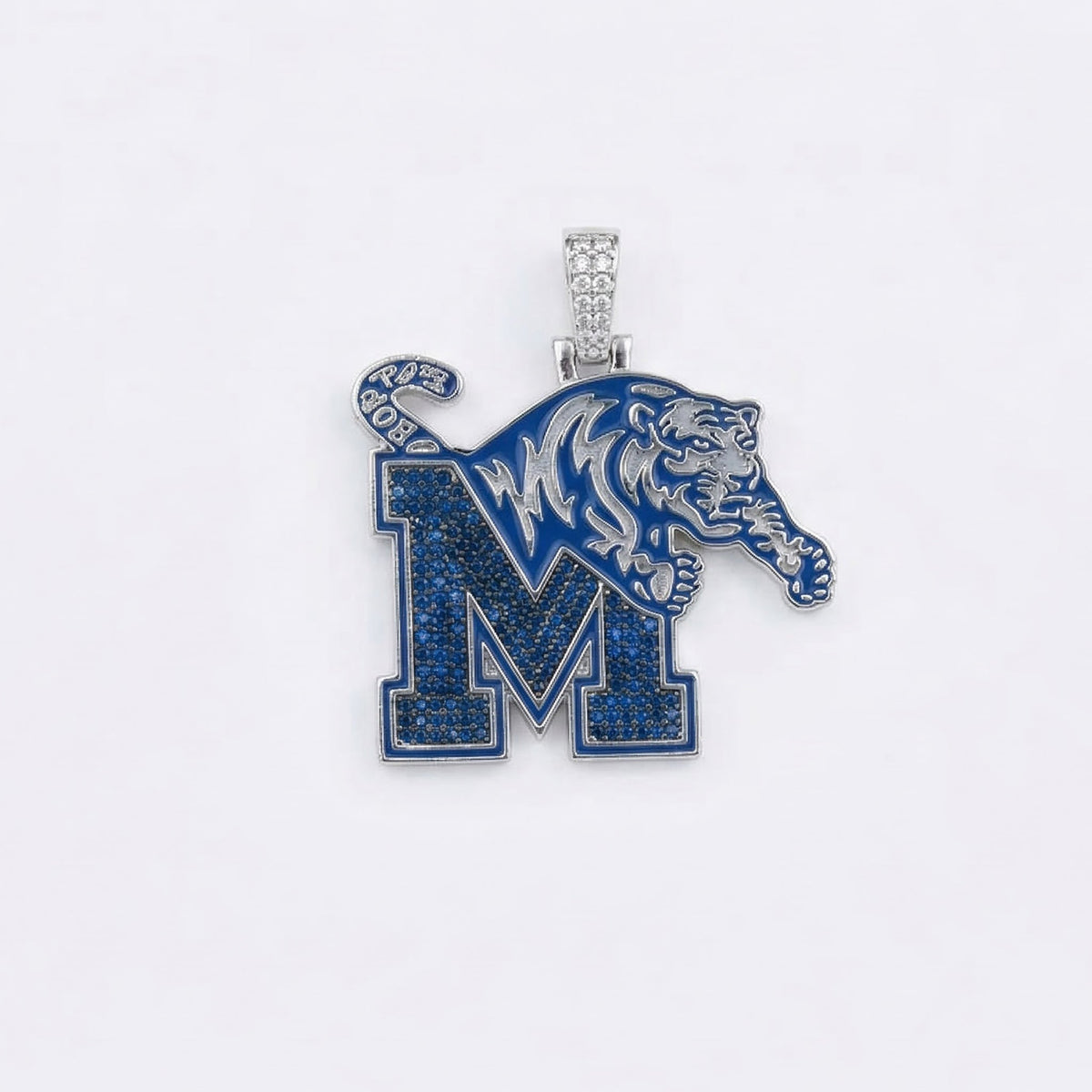 Memphis Tigers in White Gold