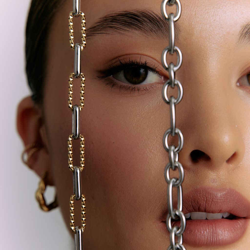 Mixed Link Chain Necklace