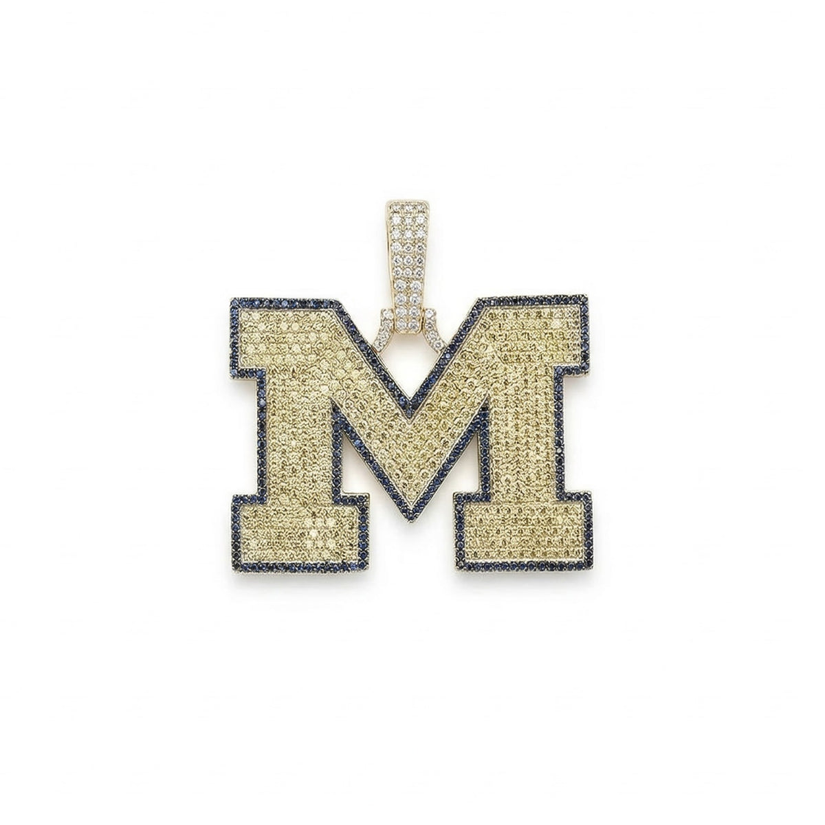 Michigan Wolverines in Yellow Gold