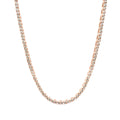Men's Moissanite Diamond Tennis Chain in Rose Gold Vermeil - 2mm