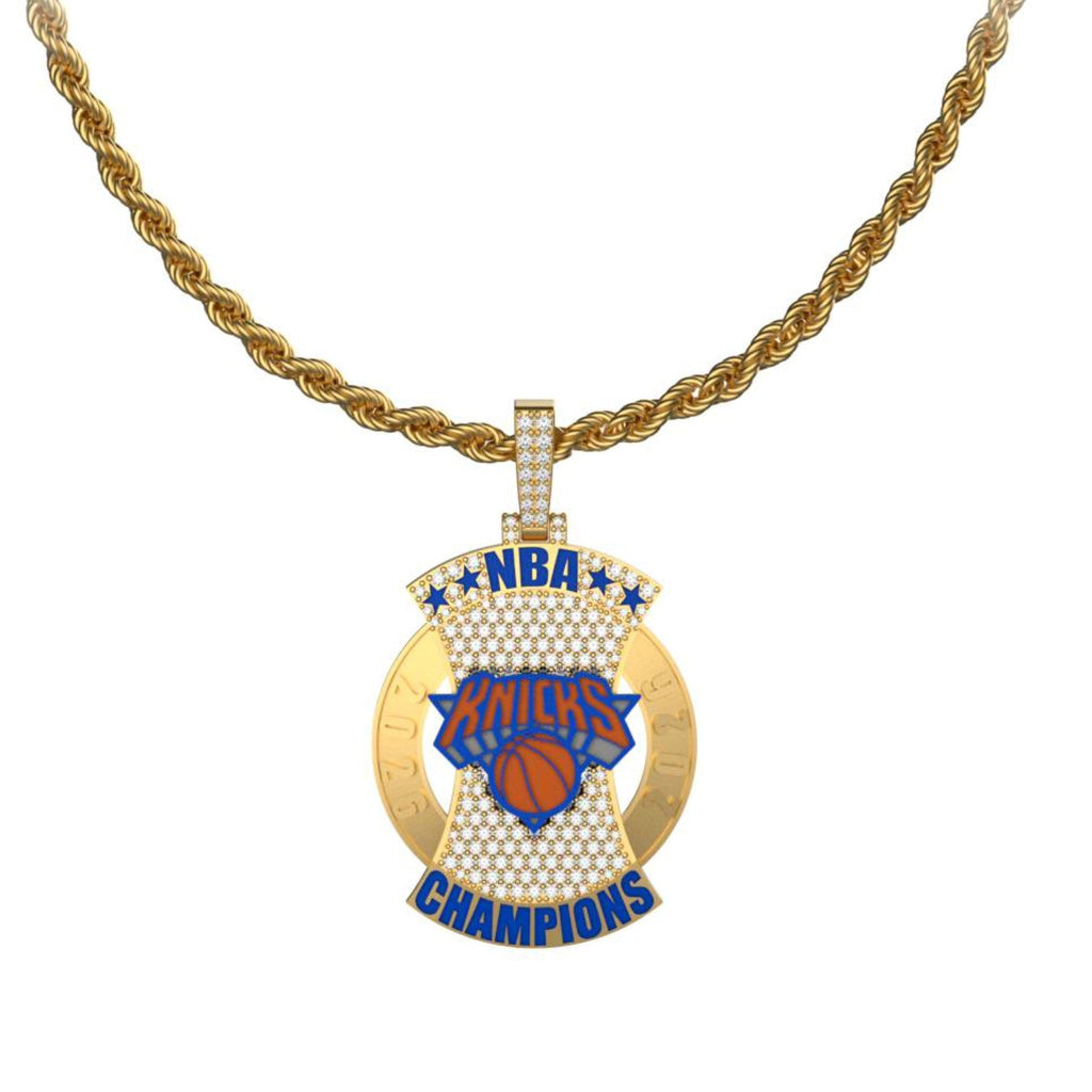 New York Knicks Official NBA 2026 Championship Pendant