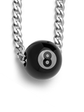 8 Ball Necklace (Steel)