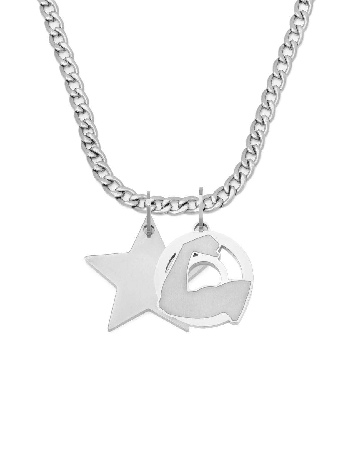 One Man Army Perk Necklace (Steel)