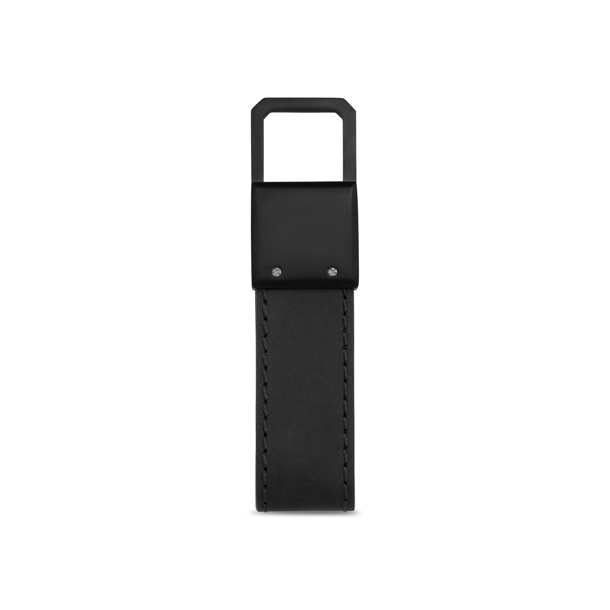 Smooth Leather Keychain