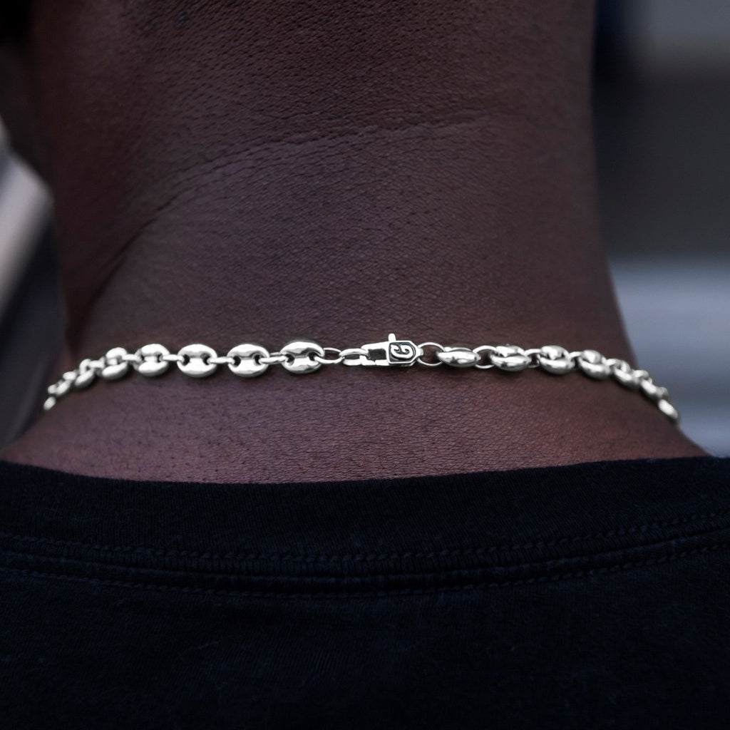 Valentina Chain in White Gold - 7mm