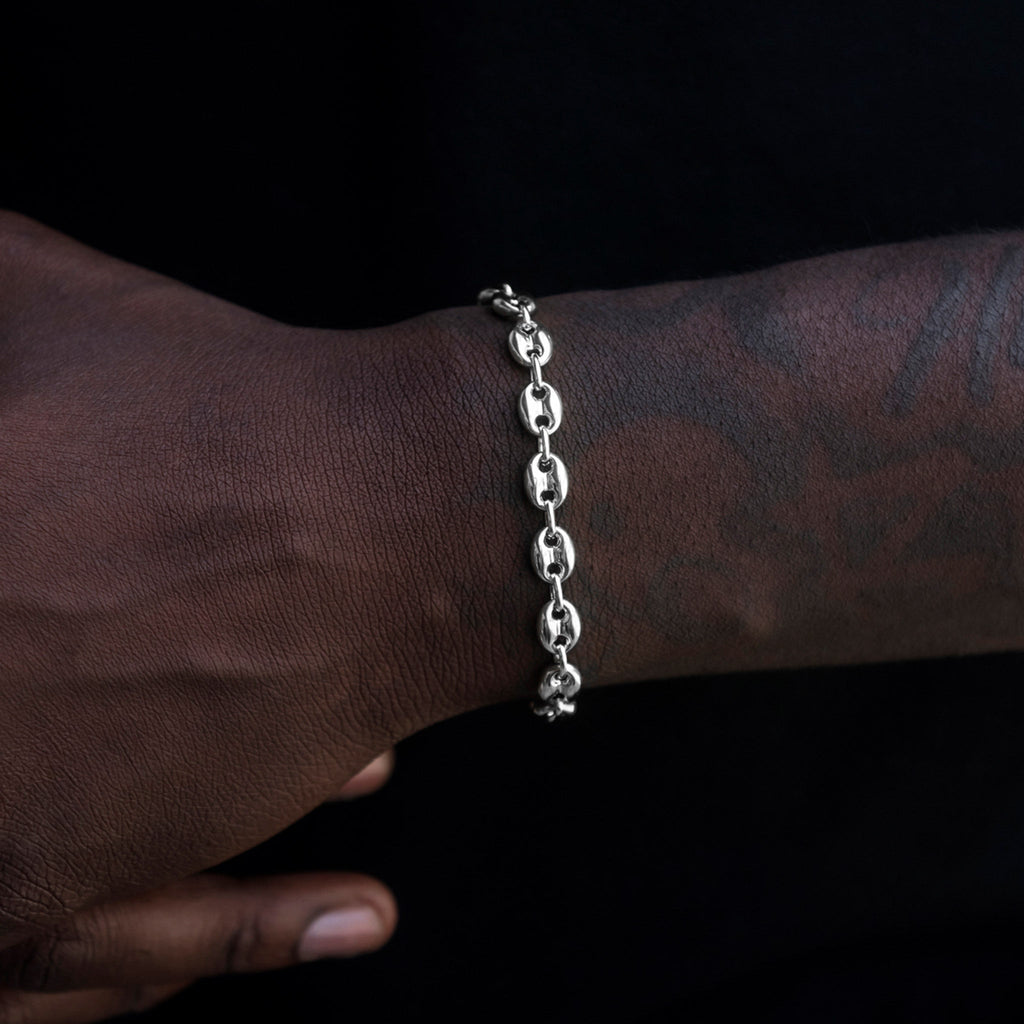 Valentina Bracelet in White Gold- 7mm