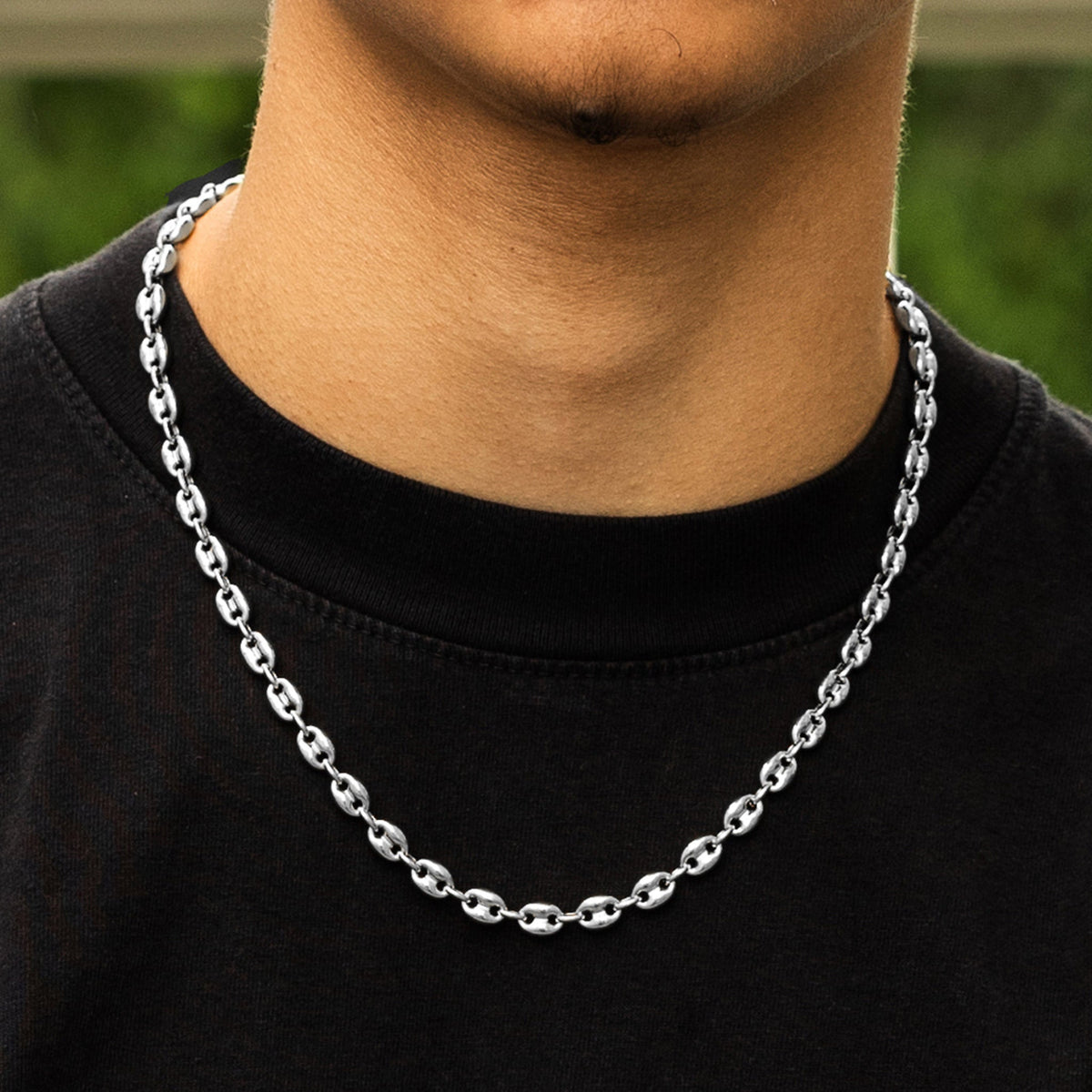 Valentina Chain in White Gold - 7mm