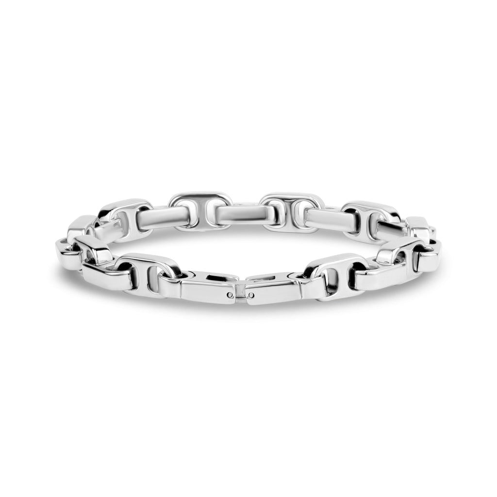 Modern Pop-Tab Link Bracelet
